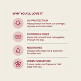 Sun Scent Hair Mist (Cedar Noir)