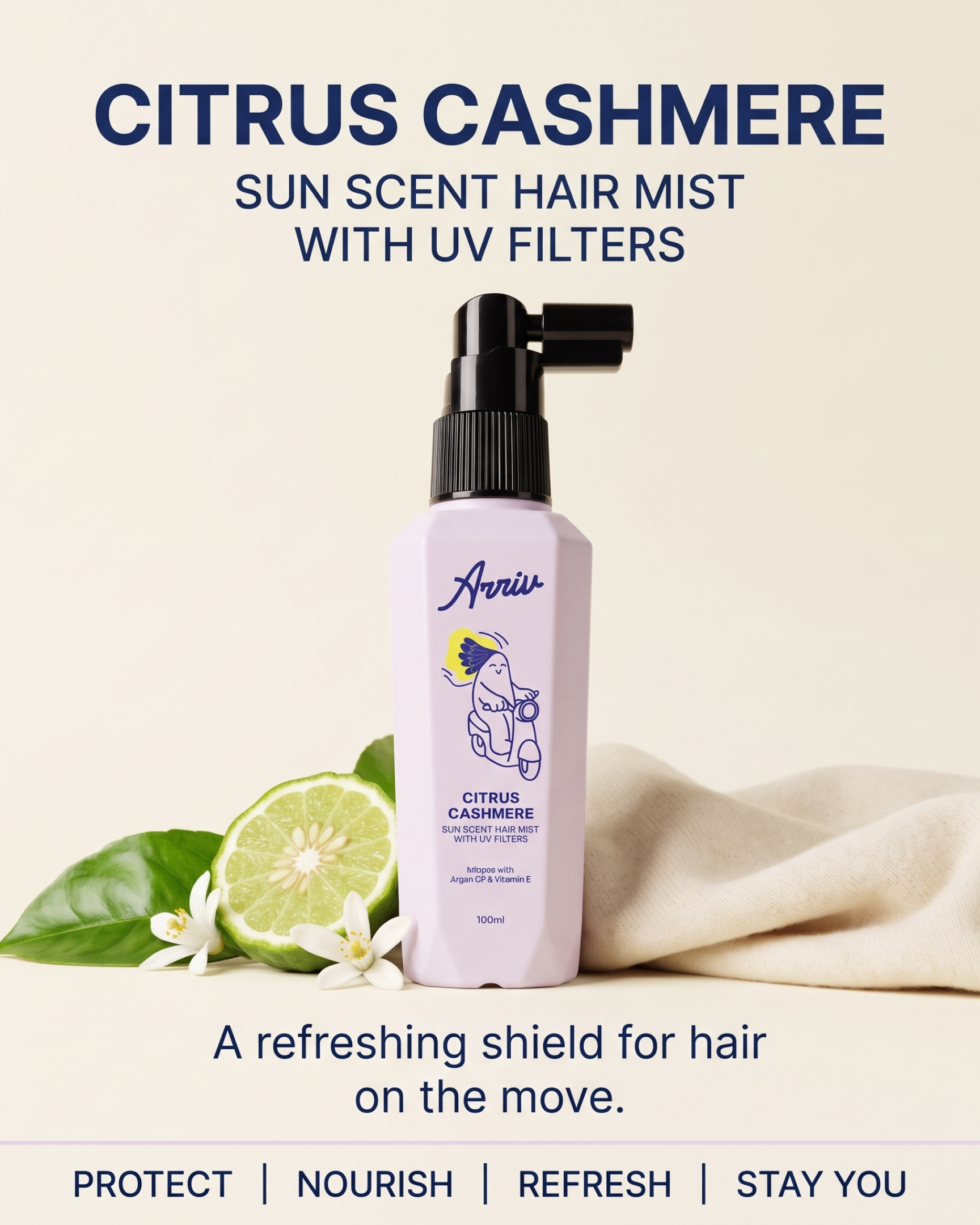 Sun Scent Hair Mist (Citrus Cashmere)